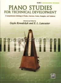 Piano Studies for Technical Development Volume 1