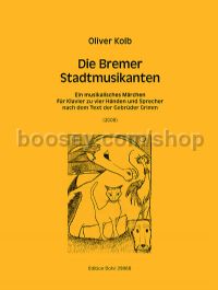 The Bremen Town Musicians - Speaker & Piano (4 Hands)