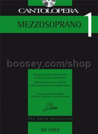 Cantolopera 1: Mezzosoprano (Book & CD)
