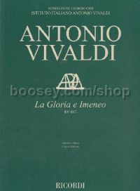 La Gloria e Imeneo, RV 687 (Orchestral Score)