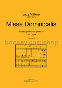 Missa Dominicalis - Mixed Choir & Organ (score)