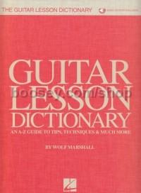 The Guitar Lesson Dictionary (Book/Audio) 
