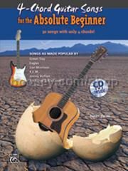 4-Chord Songs Absolute Beginner (Book/CD)