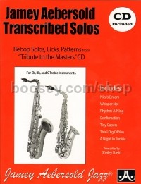 Transcribed Solos- Bepop-solos-licks-patterns 