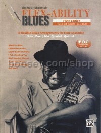Flex-ability Blues Flute Edition (Book & Online Audio)