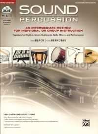 Sound Percussion Accessory Percussion (Book & Online Audio)
