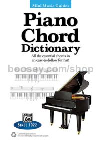 Piano Chord Dictionary (Mini Music Guides)