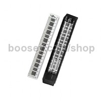 Ruler Kit With 12 Pencils Black Keyboard
