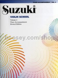 Suzuki Violin School Vol.4 Piano Accomp. Revised