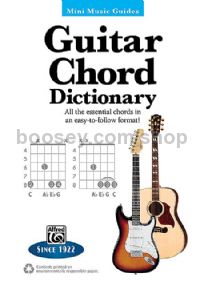Guitar Chord Dictionary (Mini Music Guides)