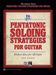 Pentatonic Solo Strat Guitar Book & CD