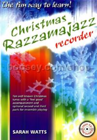 Christmas Razzamajazz Recorder (Book & CD)
