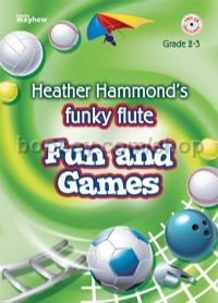Funky Flute Fun & Games (Bk & CD)
