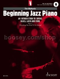Beginning Jazz Piano Part 1 (Book & Online Audio)