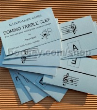Domino Treble Clef Card Game