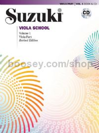 Suzuki Viola School, Vol. 1 -  Viola Part (+ CD) (Revised)