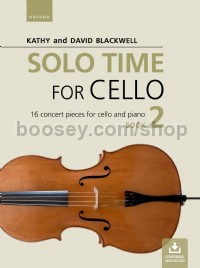 Solo Time For Cello (Book 2 & Online Audio)