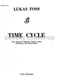 Time Cycle - Four Songs (ensemble - complete set)
