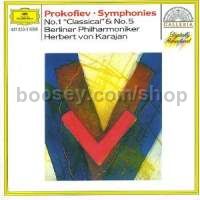Symphonies No. 1 "Classical" & 5 (Deutsche Grammophon Audio CD)