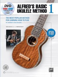 Alfred's Basic Ukulele Method Book 1 (with DVD & Online Access)