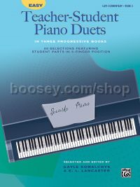 Easy Teacher-Student Piano Duets - Late Elementary Book 3
