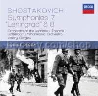 Symphonies Nos. 7 "Leningrad" & 8 (Gergiev) (Decca Audio CD)