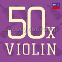 50x Violin (Decca Classics Audio CDs)