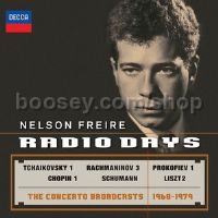 Radio Days: The Concerto Broadcasts 1968 - 1979 (Nelson Freire) (Decca Classics Audio CDs)