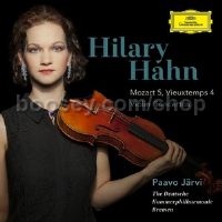 Violin Concertos: Mozart No. 5 & Vieuxtemps No. 4 (Hilary Hahn) (Deutsche Grammophon Audio CD)