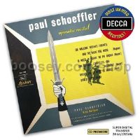 Paul Schoeffler - Operatic Recital (Most Wanted Recitals!) (Decca Classics Audio CD)