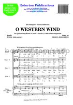 O Western Wind for male choir