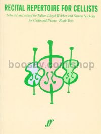 Recital Repertoire for Cellists Book 2 (Violoncello & Piano)