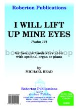 I will lift up mine eyes for TTBB choir