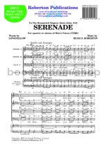 Serenade for male choir