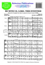 Be With Us Lord This Eventide for male choir