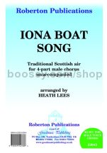 Iona Boat Song for male choir