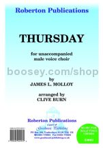 Thursday for male choir