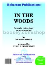In the Woods for male choir
