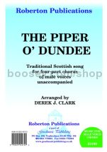 Piper O' Dundee for male choir