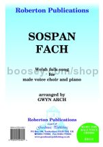 Sospan Fach for male choir