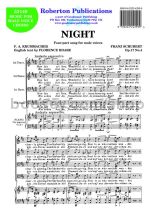 Night Op. 17, No. 4 for male choir
