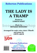 Lady is a Tramp for male choir