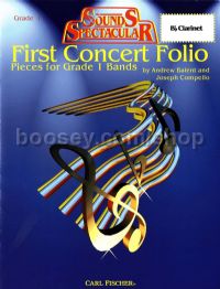 Sounds Spectacular First Concert Folio Clarinet