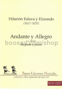 Andante Y Allegro (Clarinet & Piano)