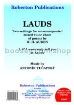 Lauds - SATB choir