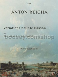 Reicha Variations Bassoon & Piano Reduction