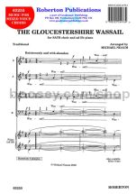 Gloucestershire Wassail for SATB choir
