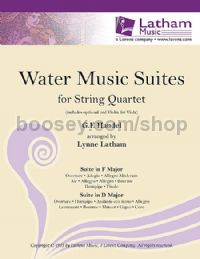 Water Music Suites for String Quartet (parts)