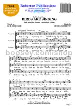 Birds Are Singing for female choir (SSA)
