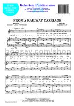 From A Railway Carriage for unison voices